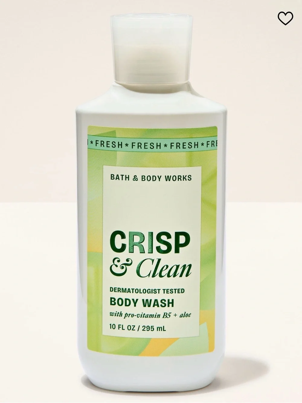 Bath & Body Works Crisp & Clean Body Wash